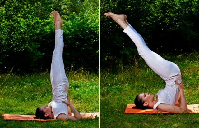 Zobrazená opierka hlavy vysvetľuje dva jednoduché kroky