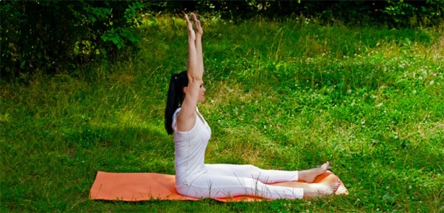 Ohyb dopredu, krok 1, ležiace jednoduché techniky, cvičenia doma