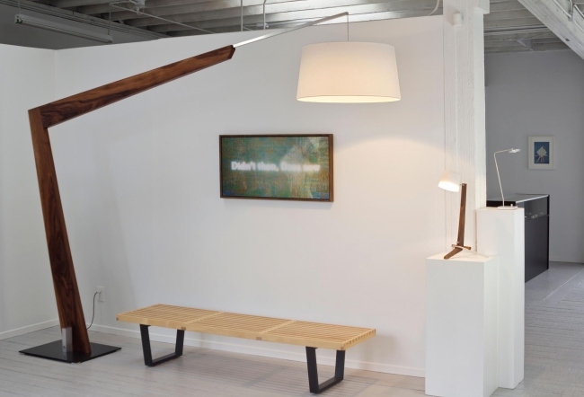 nápady na dizajn osvetlenia z masívneho dreva