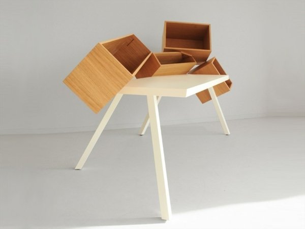 Poličky na písacie stoly Písacie stoly zásuvky zásuvky kancelárskeho nábytku