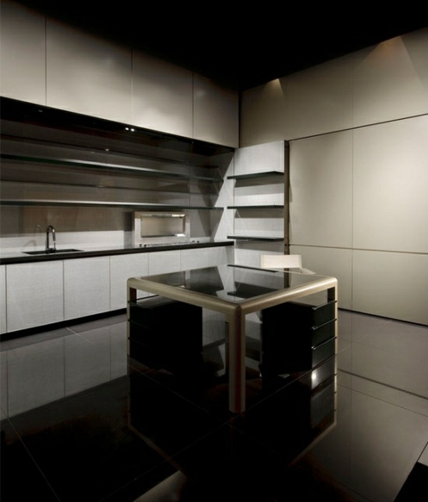 moderná-minimalistická-kuchyňa-Armani-Casa