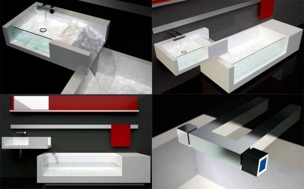 Skladovanie umývadla, ekologické riešenie kúpeľne-Chin Chia Lim Umývadlo Water Storage Riešenie pre inovácie v kúpeľni - Chin Chia Lim