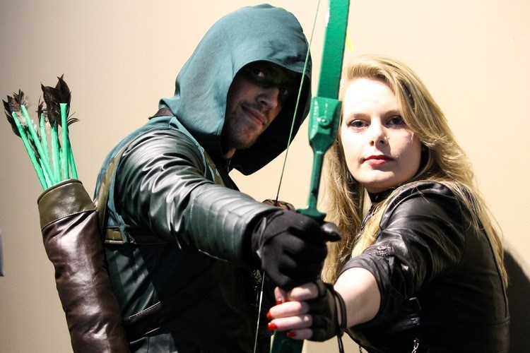 kostýmové páry-halloween-karneval-šíp-televízny seriál