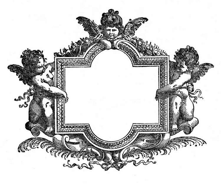 obrázky-ošarpané-šik-motívy-anjelské rámy