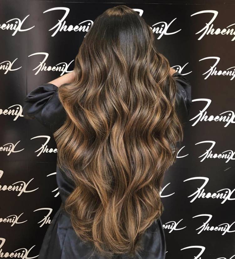 Farba vlasov Dulce De Leche hnedá s balayage