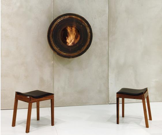 moderný krb stena Rondo moderný-komín-rondo-stena