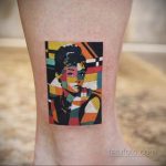 Zdjęcie tatuażu z Audrey Hepburn 08/10/2020 №033 -Tatuaż Audrey Hepburn-