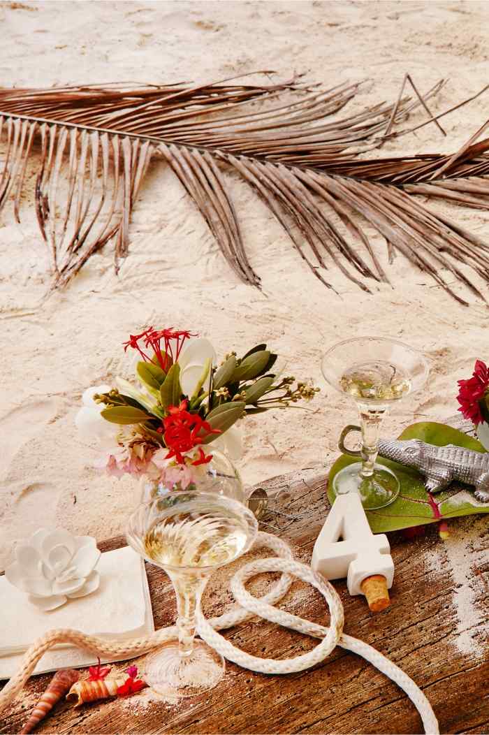 dekorácia-pláž-svadba-exotika-námorné-doplnky