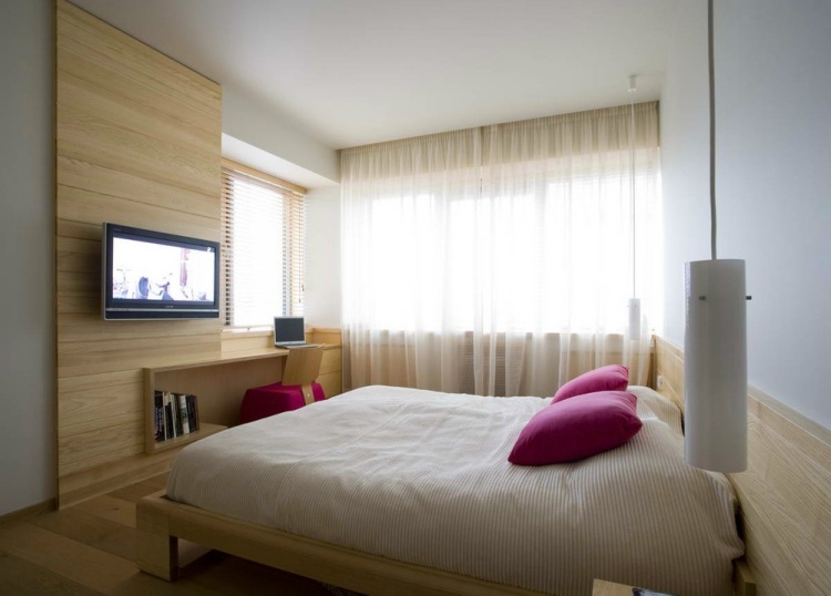 Svetlosivá alebo biela ako pozadie svetlého dreva obklad na stenu-spal-stena-biela-svetlo-drevo-stena