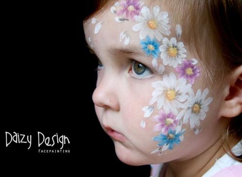 karnevalové kostýmy deti maľujú husacie kvety karnevalové kostýmy detské sedmokrásky