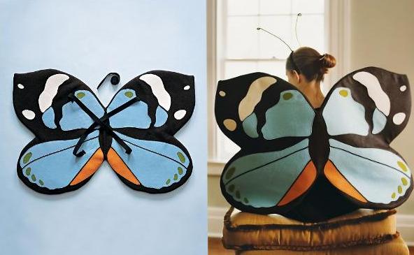 karnevalové kostýmy deti motýlie krídla Kostýmy Mardi Gras pre deti motýľ