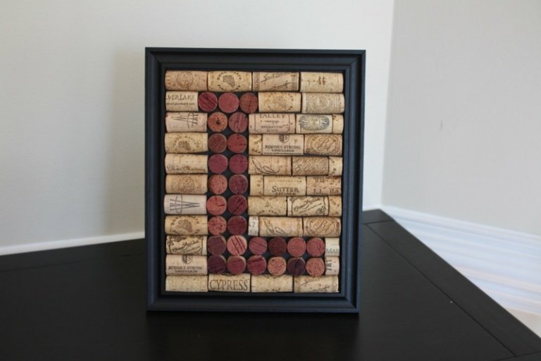 Na svadbu môžete darovať obrázok zo zátok so správou nápady na darčeky pre svadobný korok list správy rám obrazu diy