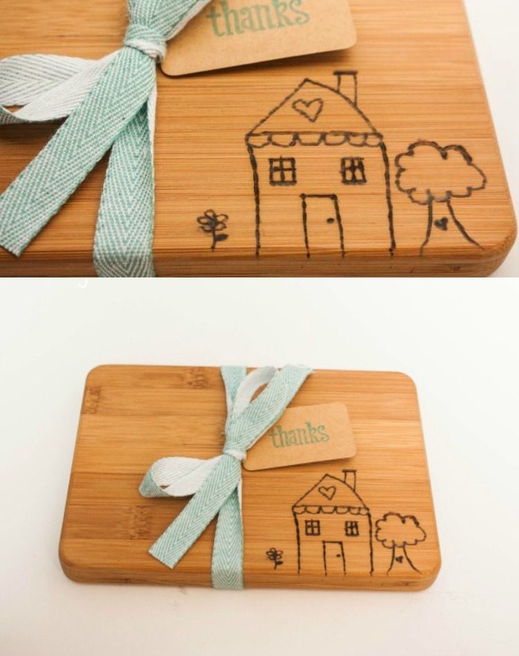 praktický darček do domácnosti budúceho páru Nápady na svadobný dar-drevené dosky-dom-detsky-rytie-kutilstvo-kreatívne-