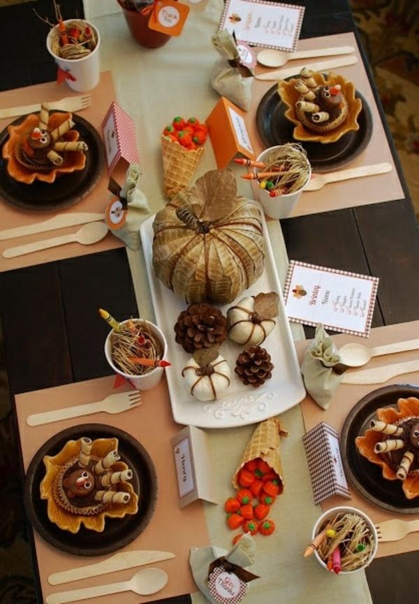 Detský stôl zdobí nápady nápady