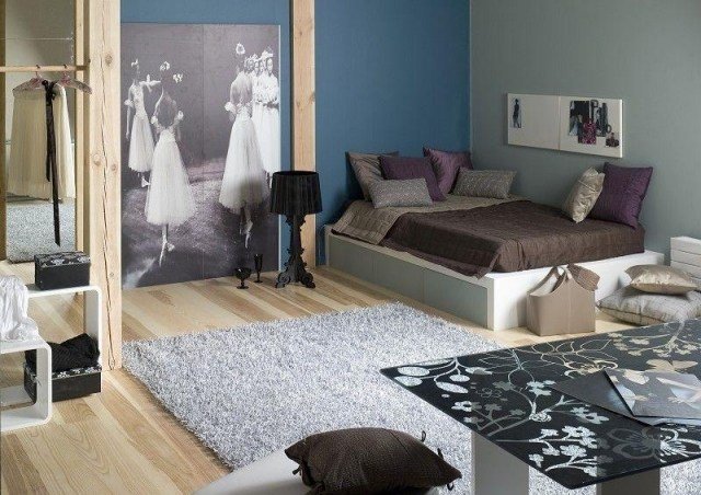 nápady pre izbu pre mládež dievča-deko-balerínky-foto-stena-moderné