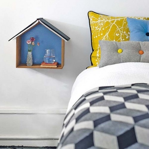 Nápad na dekoráciu kŕmneho domu pre detskú izbu