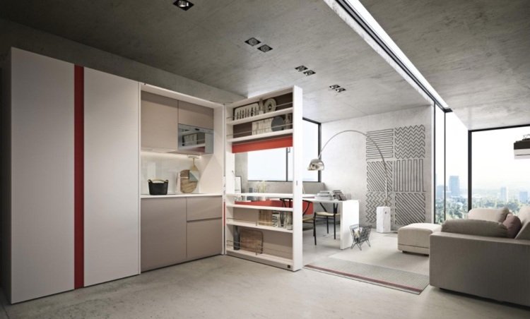 Zariaďte si apartmán alebo izbu s rozlohou 30 m² s viacerými funkciami