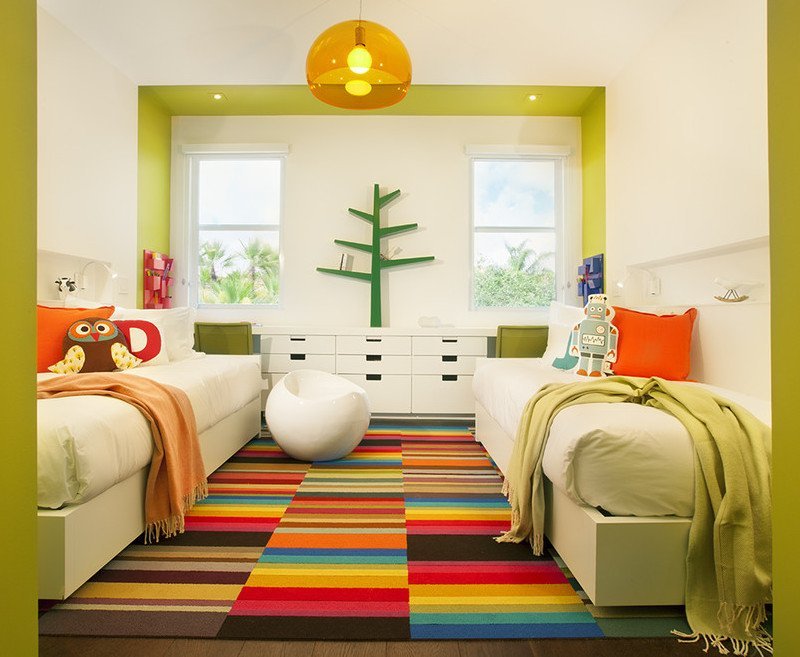 Nápady do detskej izby-moderné-škandinávske zariadenie