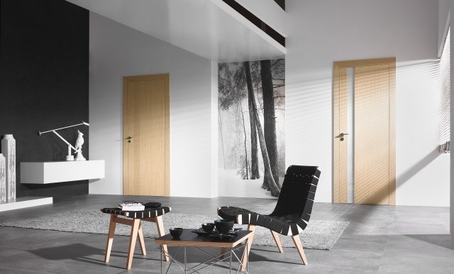 drevo-interiér-dvere-sklenená-vložka-úzka-zvislá