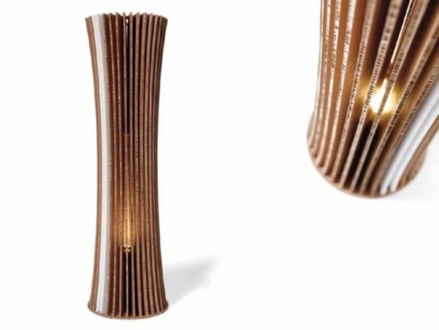 LED stojanová lampa-origami inšpirovaná-Nicola Gerosa-kytica Kvetinová stojanová lampa s LED diódou inšpirovaná origami inšpirovanou kyticou nicola gerosa