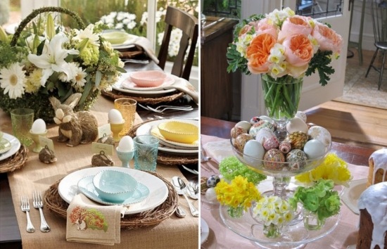 Nápady na dekoráciu veľkonočného stolu farebnými veľkonočnými vajíčkami veľkonočný stôl ozdobte jarné nápady farebnými veľkonočnými vajíčkami