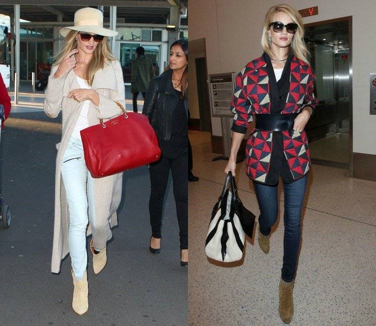 K všetkému sa hodia béžové alebo taupe semišové členkové čižmy členkové čižmy-taupe-béžovo-semišové-outfitt-fashion-rosie-whiteley