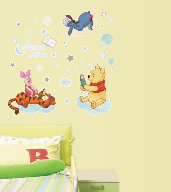 Samolepka na stenu do škôlky Medveď Medveď Samolepky na stenu Nápady na dekoráciu škôlky