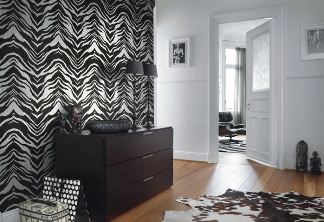 zebra vzor tapety barbara becker nástenné dekorácie zebra vzor tapeta barbara becker dekorácia steny