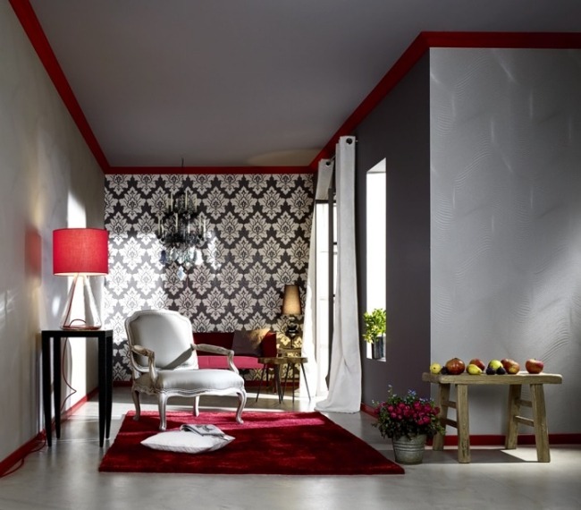 tapety barbara becker čierne a biele barokové motívy barbara becker tapety čierne a biele baroko