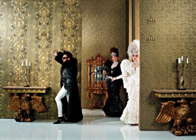 HARALD GLÖÖCKLER módny návrhár zlaté tapety princezné HARALD GLÖÖCKLER módny návrhár tapety zlaté princezné