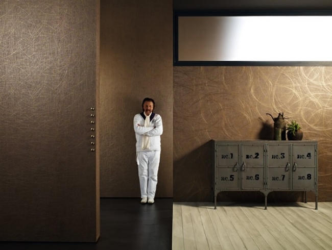 luigi colani medené farebné efekty poškriabania tapiet efekty škrabania medi luigi colani