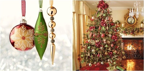Nápady na vianočné ozdoby sklo Vianočné dekorácie-nápady-jar