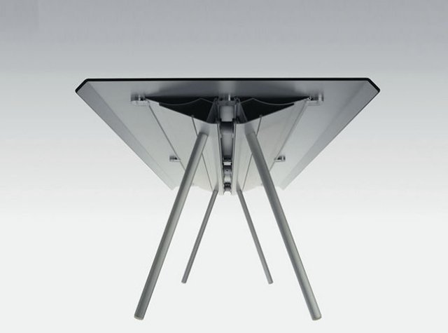 Skladací stôl, priestorovo úsporný nábytok, domáca kancelária, kancelária 28 Atelier-Oï