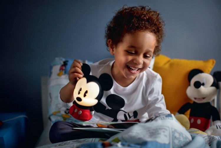 kreatívne detské žiarovky philips-mikey-mouse-night-light-detská izba