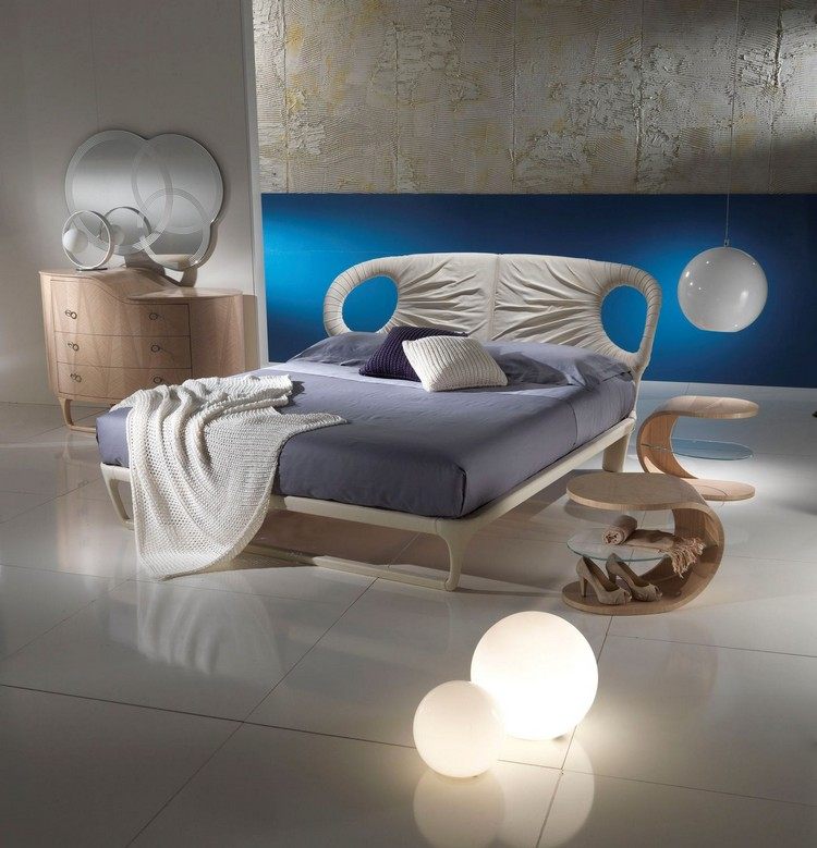 moderné postele-spálňa-kožené-čalúnenie-iride-carpanelli