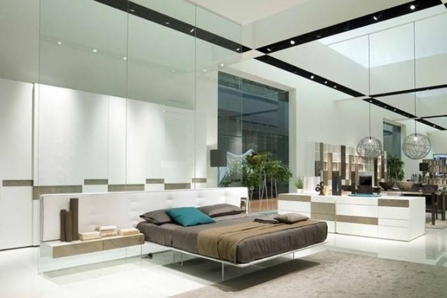 krídlo moderné postele spálňa presotto italia