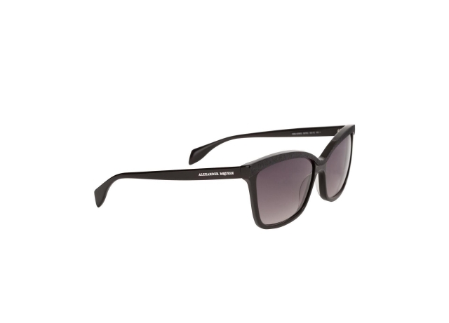 obdĺžnikové slnečné okuliare čierny rám alexander mcqueen obdĺžnikové slnečné okuliare-čierny rám-alexander-mcqueen