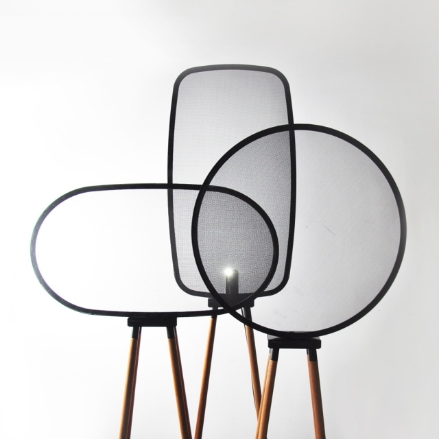 Moderné stojacie lampy-prekladaná obrazovka a Lampa-ViiCHENDESIGN