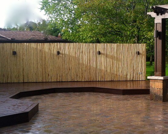 veľké kamenné dlaždice na terasu originálnym spôsobom pokrývajú nápady