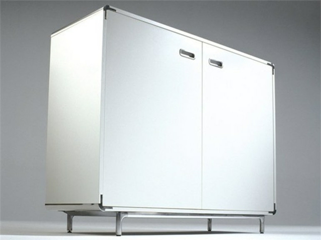 biela farba puristická konštrukcia nohy z nehrdzavejúcej ocele Artifort