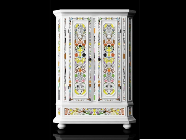 inšpirovaný nábytok šatňa staré nemecké originálne vzory