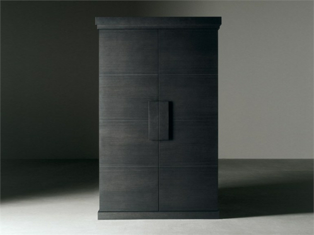 Šatníková skriňa s dvoma krídlami v minimalistickom dizajne Meridiani