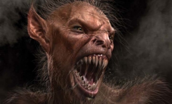 Myšlienka líčenia-Prototyp Halloween Olitiau-Der Mensch-Bat Nápad na líčenie-Halloween Olitiau-Der Mensch-Bat