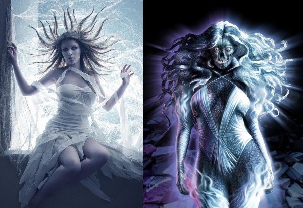 Banshee Írsky folklórny hrdina nápady Halloweenske oblečenie Banshee Írski folklórni hrdinovia nápady Halloween kostýmová párty