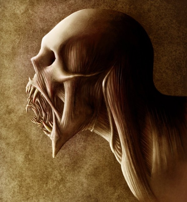 Ghoul monštrum cintorín ľudožrút Ghoul monštrum cintorín jesť ľudské mäso