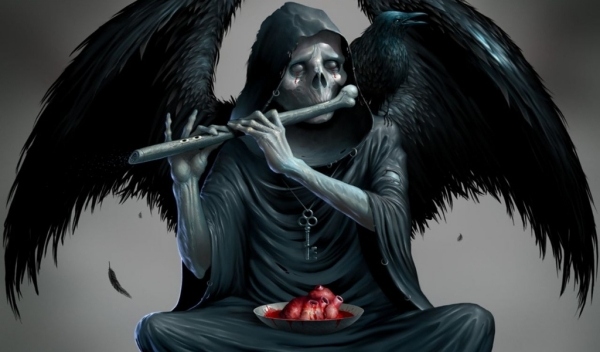 Myšlienky anjela smrti-na Halloween-originálne kostýmy Nápady na anjela smrti-na Halloween-originálne kostýmy basten