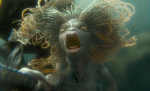 Morská panna Monštrum Halloween nápady na make -up kostýmy Morská víla Monštrum Halloween nápady na make -up Kostýmy na líčenie