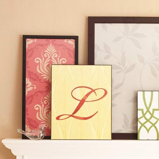 kreatívne nápady na rímsovú rímsu na zvyšky tapiet kreatívne nápady pre útržky tapiet