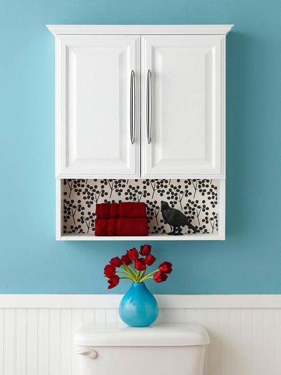 kreatívne nápady na poličky do kúpeľne kreatívne nápady-na-tapety-útržky-kúpeľňové police