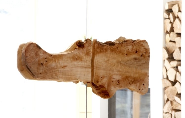 moderné interiérové ​​dvere dvojité sklenené dvere-masívne dvere-krídlo-Ruester